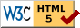 W3C HTML5 validated